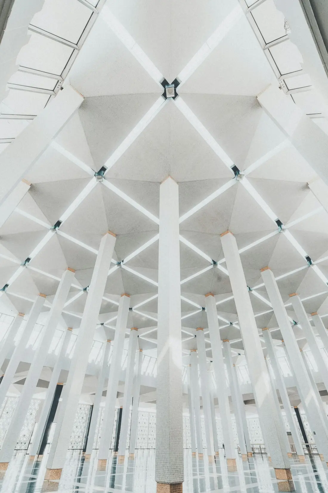 Diseño paramétrico y nuevos sistemas constructivos — TPD Lab Estructura reticular paramétrica blanca